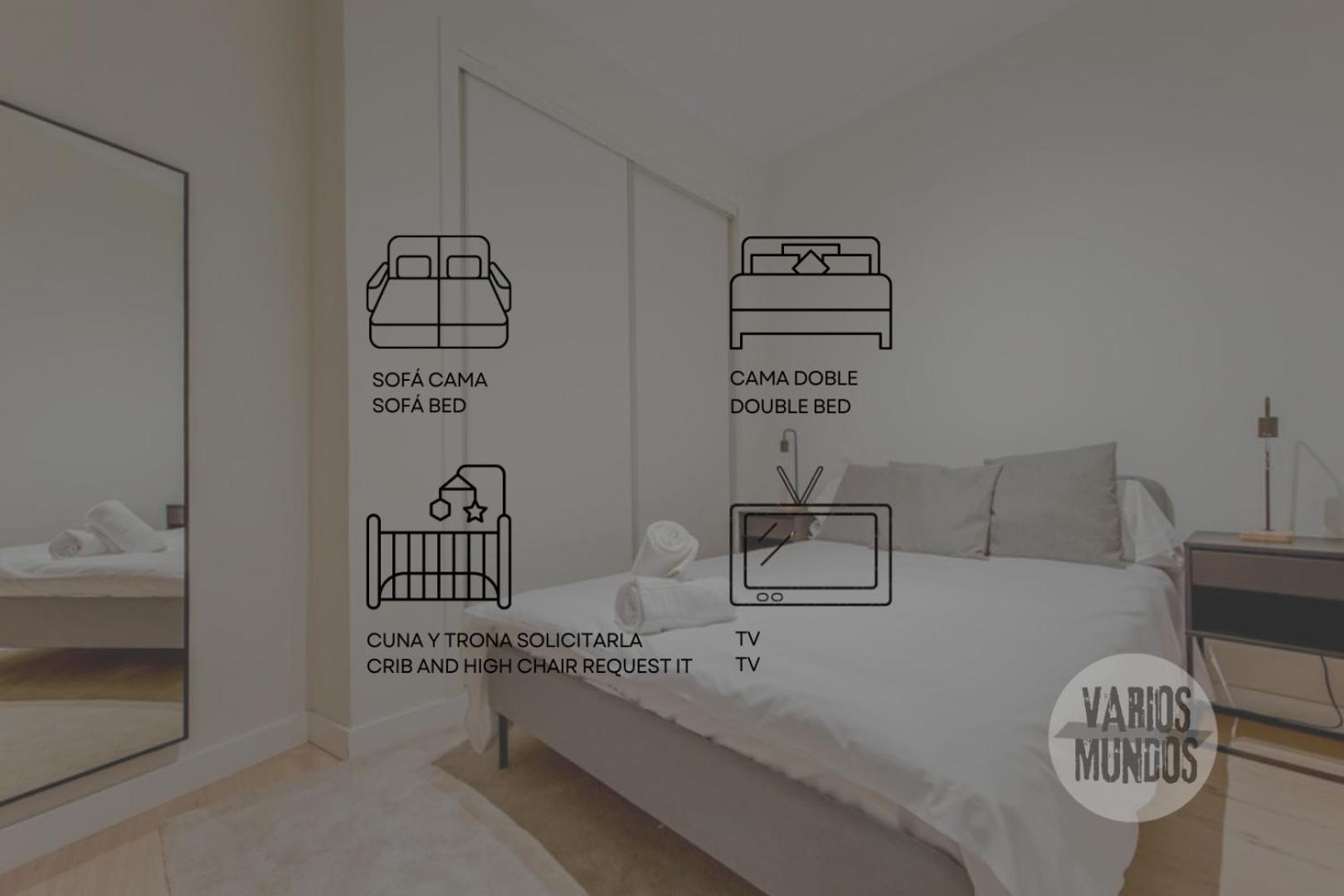 Ny Style Apt 5P En San Mateo Centro Chueca-Malasana E1 マドリード エクステリア 写真